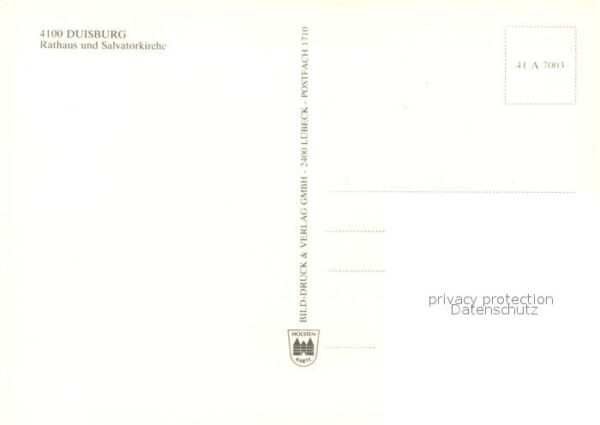 Duisburg Ruhr Rathaus Salvatorkirche – Bild 2