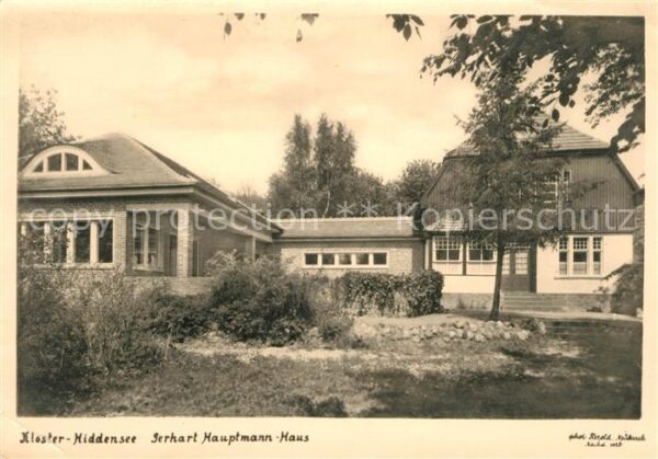 Kloster Hiddensee Gerhart Hauptmann Haus