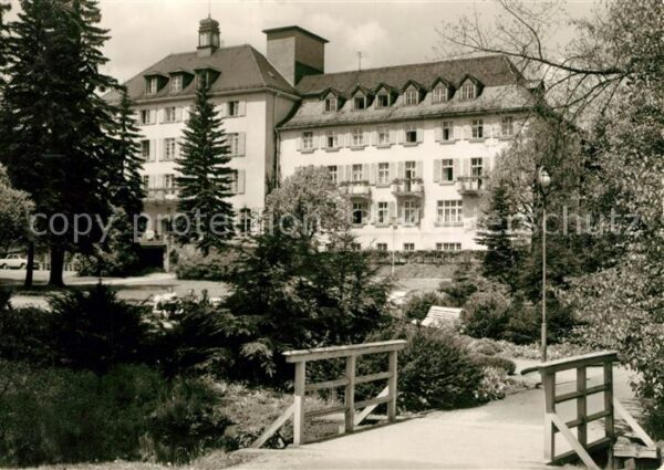 Bad Brambach Sanatorium Joliot Curie Haus