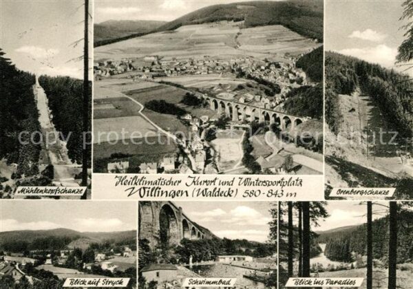 Willingen Sauerland Mühlenkopfschanze Stryck Schwimmbad Par