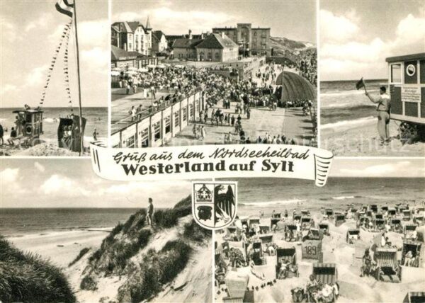 Westerland Sylt Strand Promenade