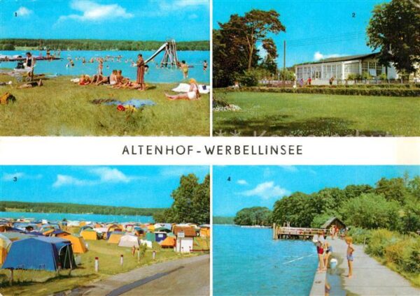 Altenhof Werbellinsee Strand Campingplatz FDGB Erholungsheim