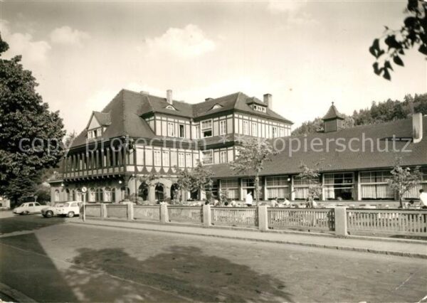 Sitzendorf Thueringen HO Hotel Zur Linde