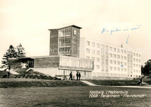 Feldberg Mecklenburg FDGB Ferienheim Freundschaft