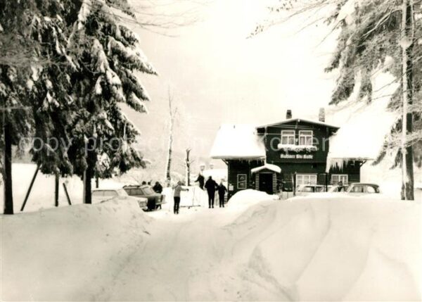 Ruhla Ruhlaer Skihütte Winter