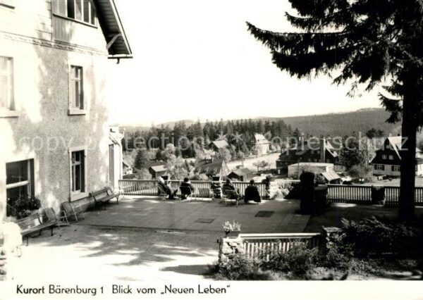 Baerenburg Sachsen Blick vom Neuen Leben
