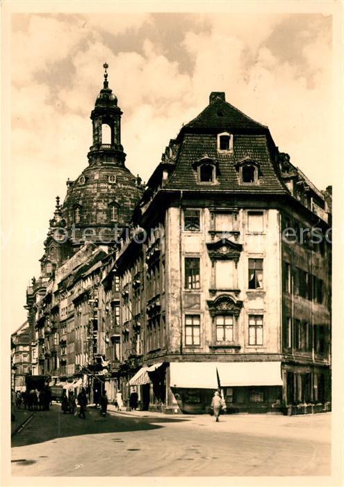 Dresden Frauenkirche vor der Zerstörung