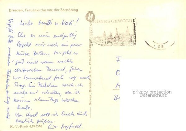 Dresden Frauenkirche vor der Zerstörung – Bild 2