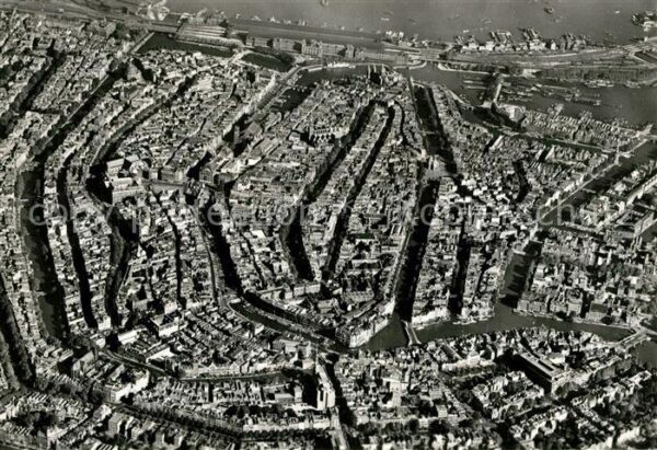 Amsterdam Niederlande Fliegeraufnahme
