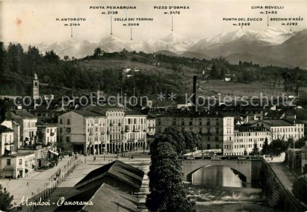 Mondovi Cuneo Panorama