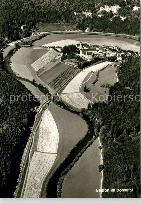 Beuron Donautal Fliegeraufnahme