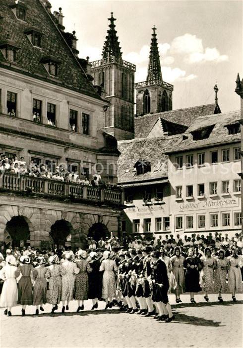 Rothenburg Tauber Historischer Schäfertanz