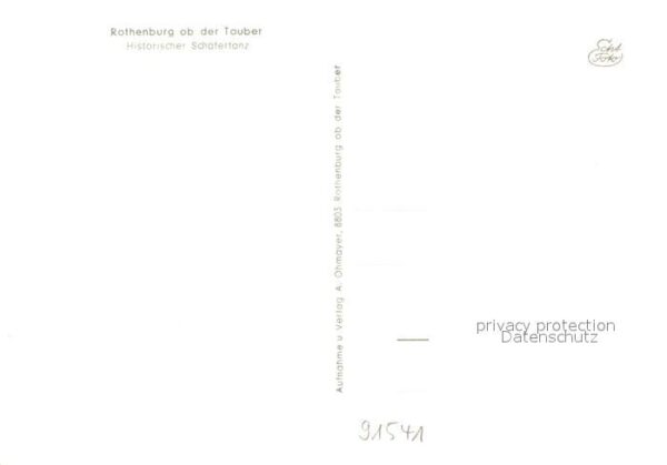Rothenburg Tauber Historischer Schäfertanz – Bild 2