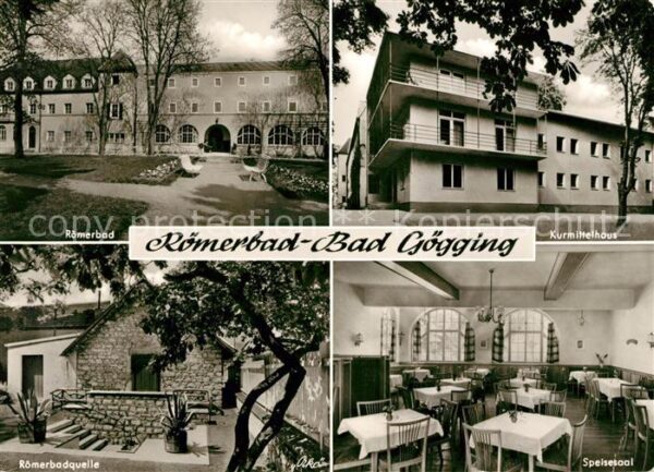 Bad Goegging Römerbad Kurmittelhaus Römerbadquelle S