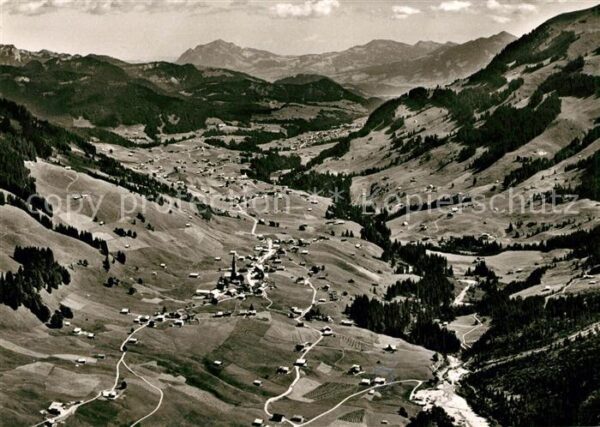 Kleinwalsertal Fliegeraufnahme
