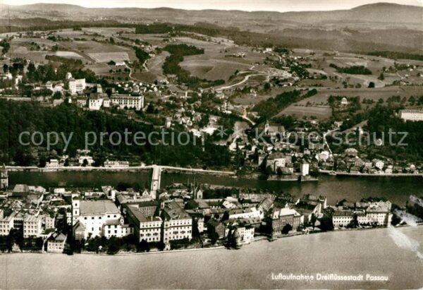 Passau Fliegeraufnahme