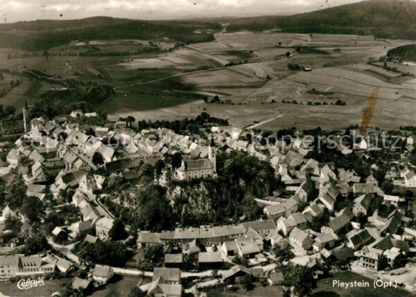 Pleystein Fliegeraufnahme Panorama