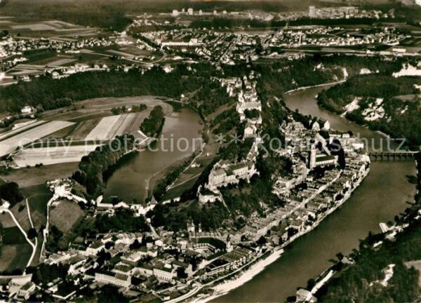 Burghausen Salzach Fliegeraufnahme