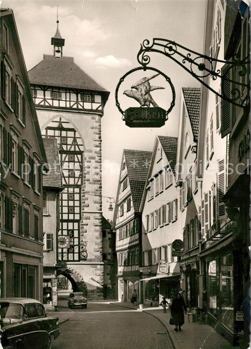 Reutlingen BW Kaharinenstraße Tübinger Tor