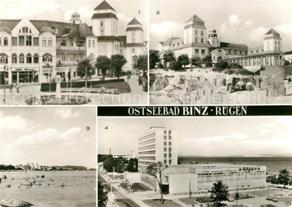 Binz Ruegen Kurhaus FDGB Erholungsheim Arkona FDGB