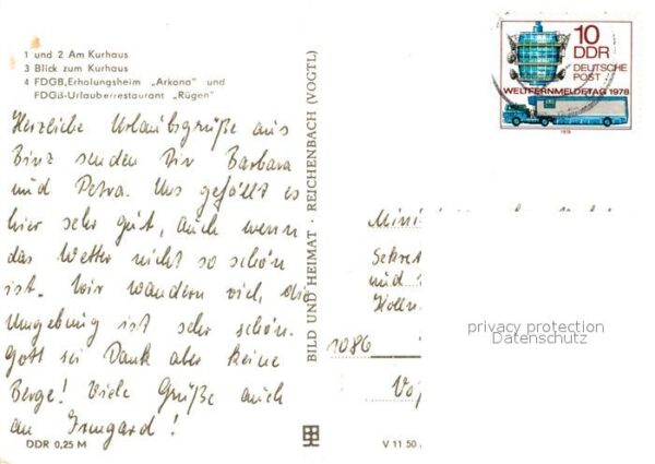 Binz Ruegen Kurhaus FDGB Erholungsheim Arkona FDGB – Bild 2