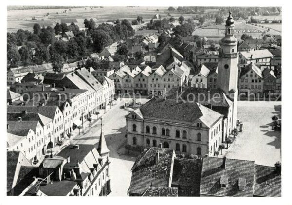 Friedeberg Pommern Kirche Stadtansicht