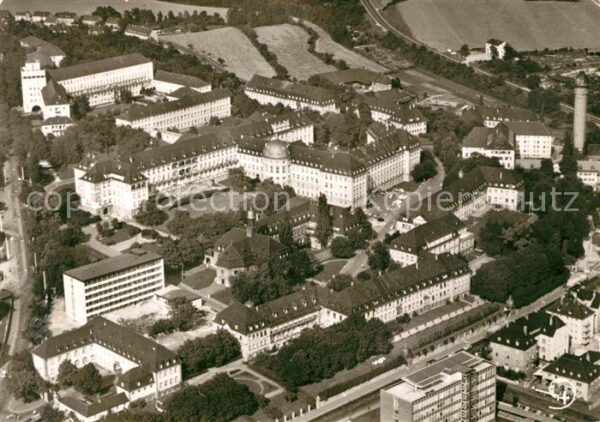 Wuerzburg Fliegeraufnahme Universitätsklinik