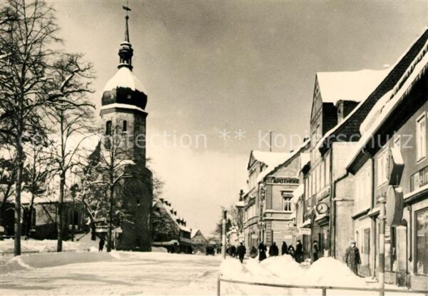 Olbernhau Erzgebirge Winterlandschaft