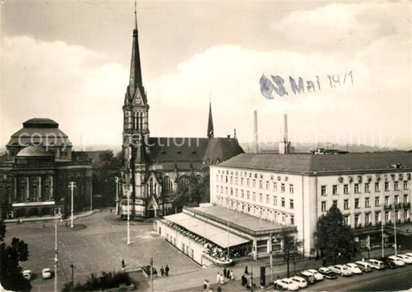 Karl-Marx-Stadt HO Hotel Gaststätte Chemnitzer Hof Haus