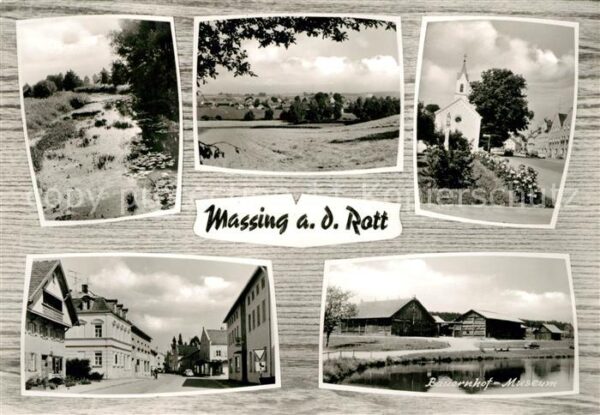 Massing Rottal Bauernhof Museum Ortsansichten