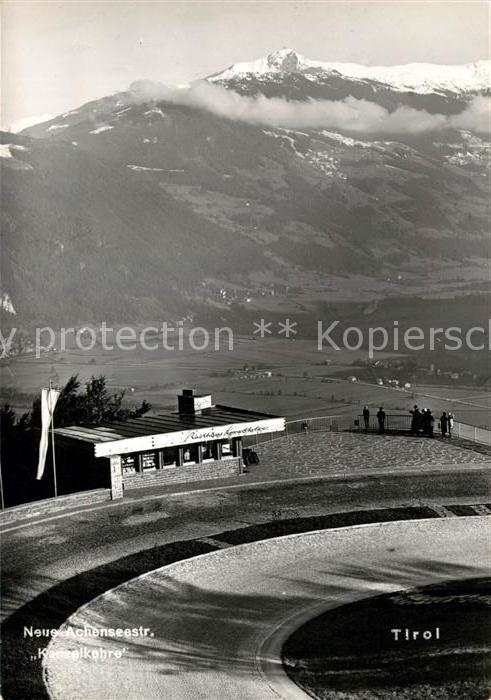 Kanzelkehre Tirol Achenseestrasse