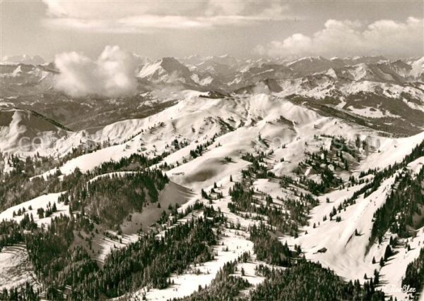Allgaeu Region Fliegeraufnahme