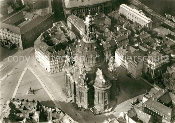 Dresden Frauenkirche Fliegeraufnahme