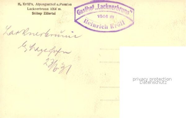 Stillup Alpengasthaus Lacknerbrunn – Bild 2