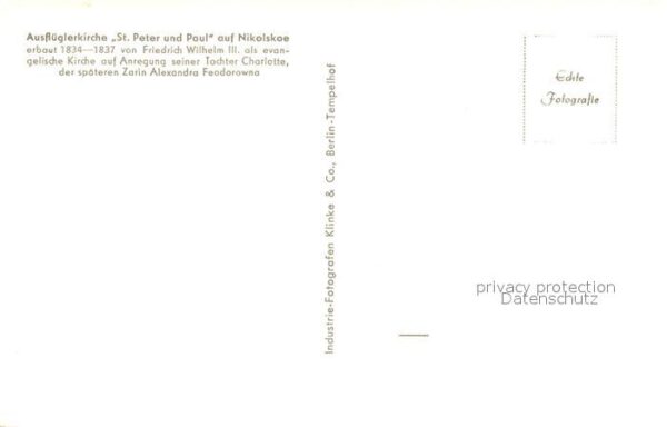 Nikolskoe Berlin Havel Wochenendkirche Peter und Paul – Bild 2