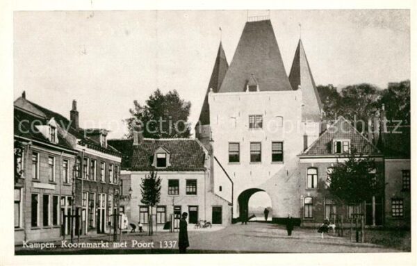 Kampen Niederlande Koornmarkt Poort