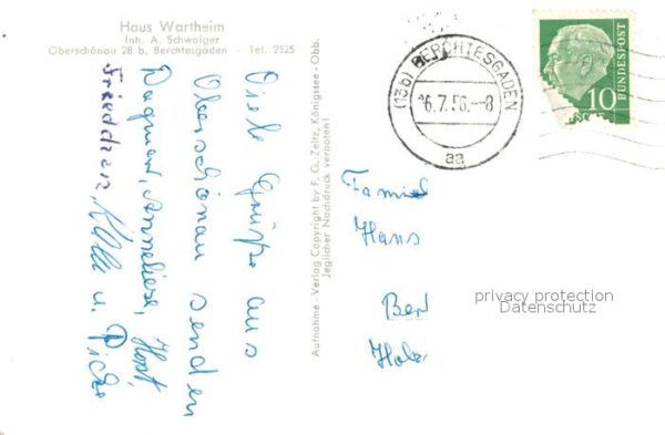 Oberschoenau Koenigssee Haus Wartheim – Bild 2