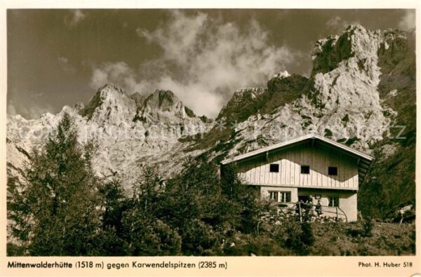 Karwendel Mittenwalder Hütte Karwendelspitzen