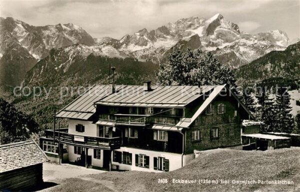 Garmisch-Partenkirchen Eckbauer Berggasthof
