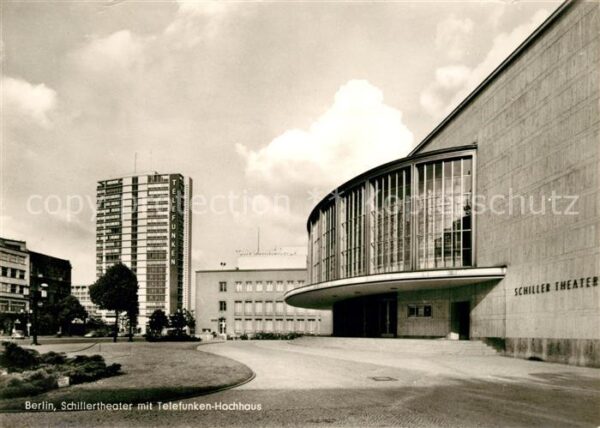 Berlin Schiller TheaterTelefunken Hochhaus