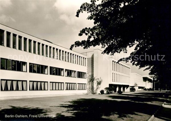 Dahlem Berlin Freie Universität