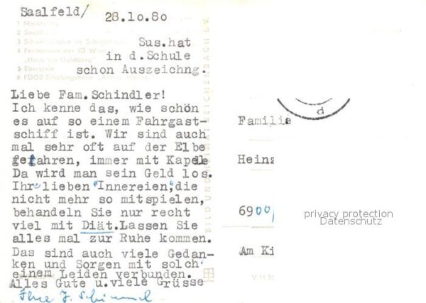 Bad Blankenburg FDGB Erholungsheim Marktplatz Ferienhei – Bild 2