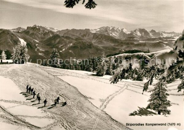 Kampenwand Chiemgau Winterlandschaft