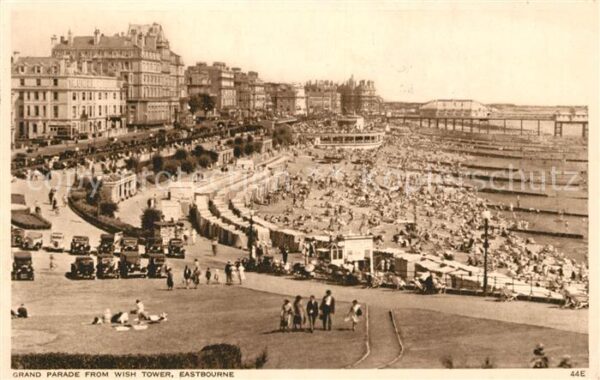 Eastbourne Sussex Grand Parade from Wish Tower