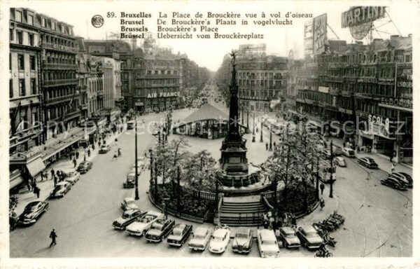 Bruxelles Bruessel Brouckeres Place