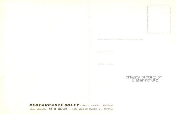 Barcelona Cataluna Restaurante Soley – Bild 2
