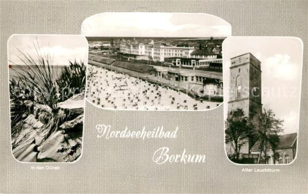 Borkum Dünen Fliegeraufnahme Strand Alter Leuc