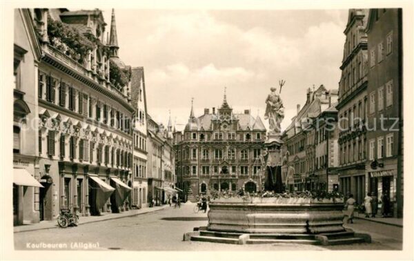Kaufbeuren Markt Brunnen