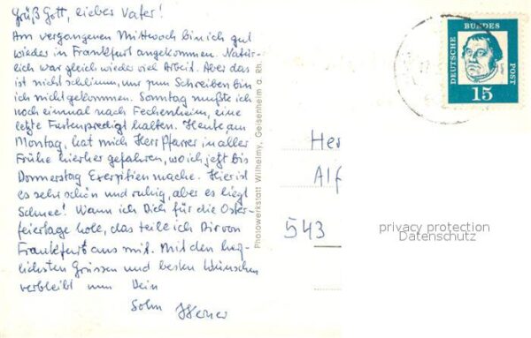 Ruedesheim Rhein Müttergenesungsheim Nothgottes Eingang – Bild 2