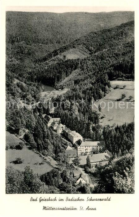 Bad Griesbach Schwarzwald  Müttersanatorium St Anna